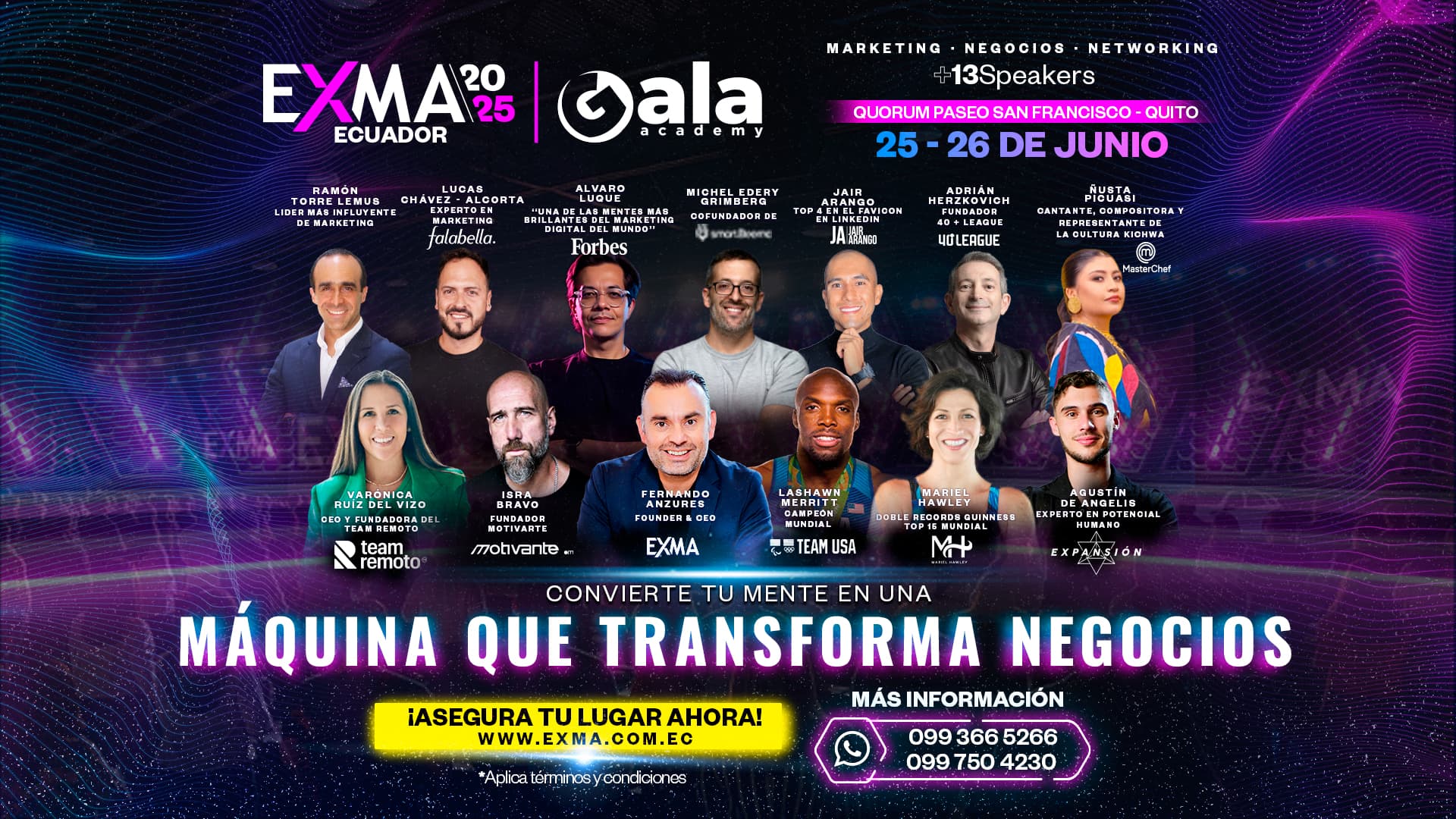 EXMA Ecuador 2025 – Gala Academy